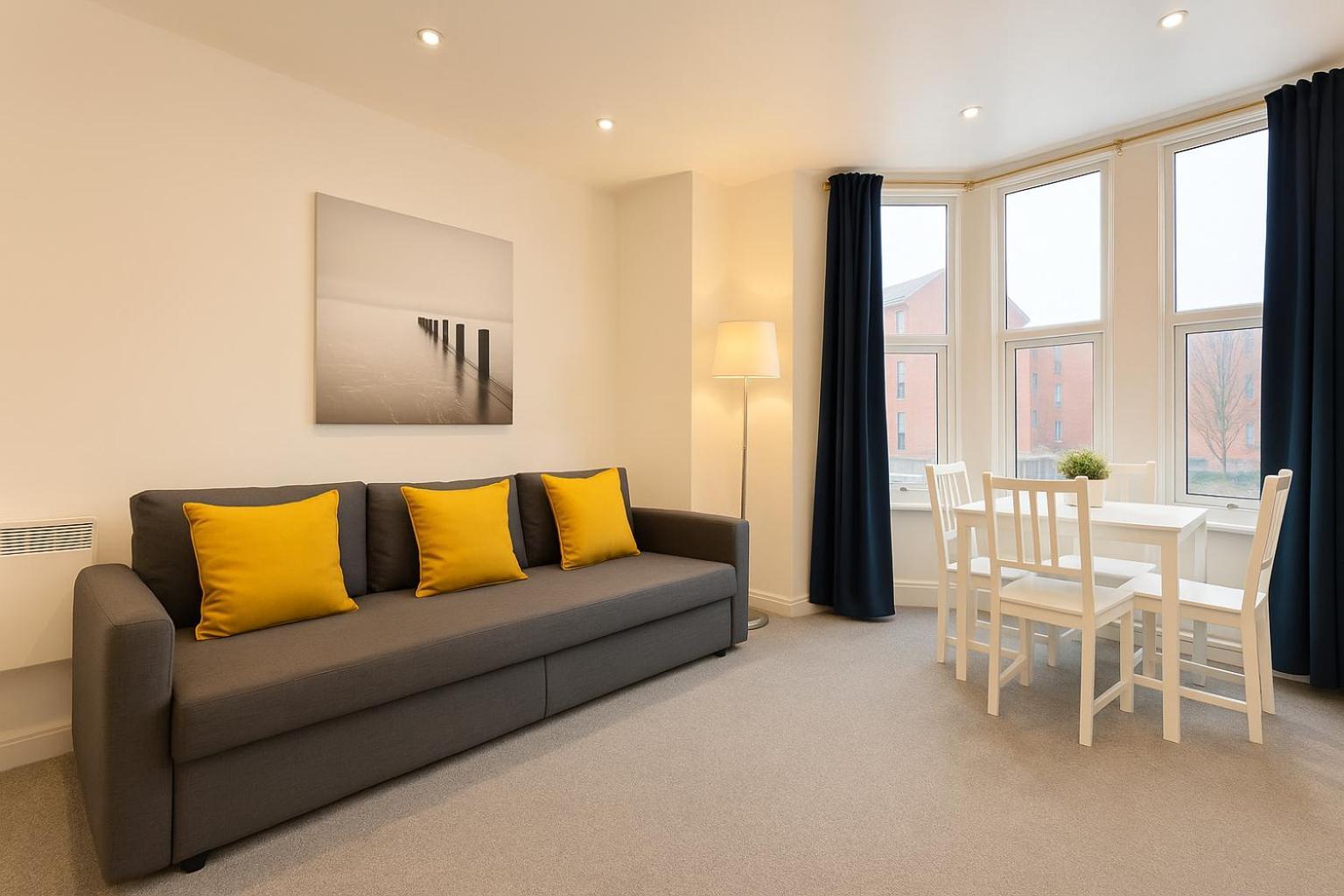Stylish Modern Apartment For Up To 4 Nr Citycentre كارديف المظهر الخارجي الصورة